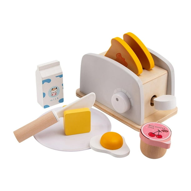 Máquina de pan, juguetes, simulación de máquina de pan, juego de pan creativo de aprendizaje temprano para niñas y niños mayores de 3 años