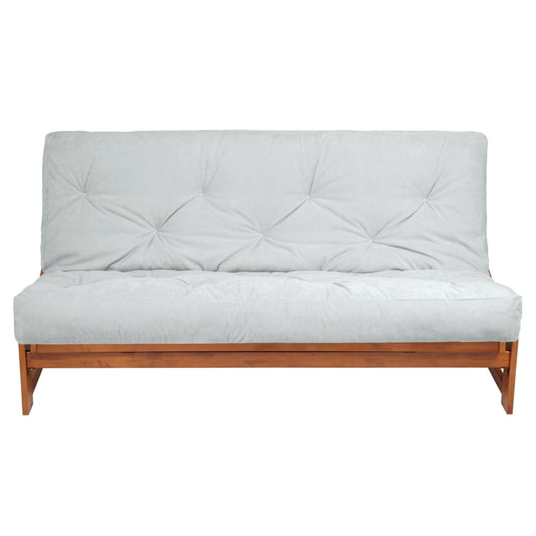 Sorra Home 12 inch Reversible Tufted Futon Mattress Queen Size