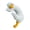 D, variant on Dserhfy Mini Resin Goose Figurine Funny Resin Small Goose Computer Decor Collectible Cute 3D Craft Sculpture for Office Desk Car Dashboard Home Decor