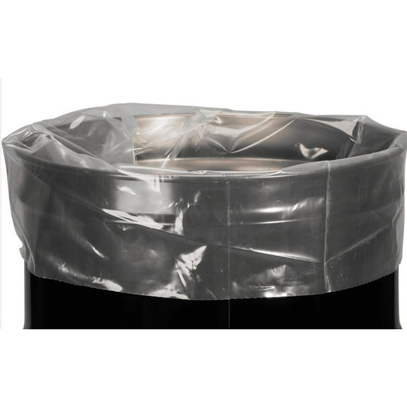 38" x 64" 2 Mil (100/CS) 55 Gallon Drum Liner Poly Bag