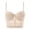 Beige, variant on Women's Mesh Breath Push up Bustier Corset Crop Top Club Party Vest