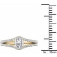 thumbnail image 4 of 1-1/4 Carat T.W. Diamond Split Shank Classic 14kt Yellow Gold Engagement Ring, 4 of 5