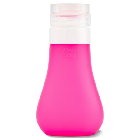 Equate Silicone Travel Bottle for Toiletries  Color May Vary  3 fl oz