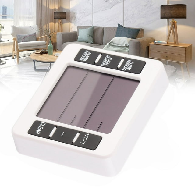 Higrómetro Digital, Termómetro De Sala De 433MHz Inalámbrico Para El Hogar