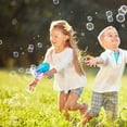 thumbnail image 3 of Noehoiugi Electric Bubble Gun Machine For Kids Outdoor No Spill Bubble Blaster Toy With Trigger,Large Refillable Tank For Backyard Party,Pool & Summer Fun Toys, 3 of 4