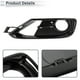 thumbnail image 4 of 1pc Rejilla de luz antiniebla frontal izquierda para BMW F30 F31 2011-2018 No.51117300739 ABS Negro, 4 of 7