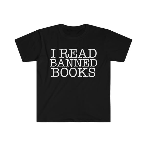 I read banned books Unisex T-shirt S-3XL book club Readers Reading
