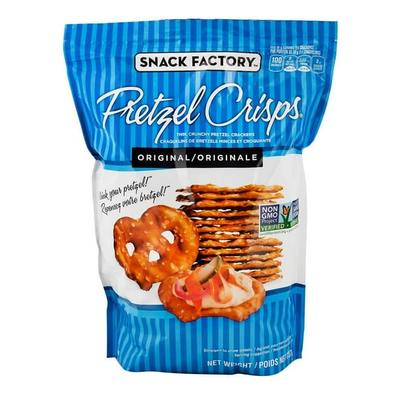 Snack Factory, Chips Bretzel, 737 g (25 oz) - Certifié Sans Ogm