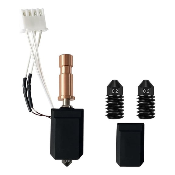 Upgrade Ceramic Hardened Hotend for -S1 Combo Hot End Print Head Extruder Hot End with Extra Nozzles