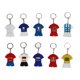 thumbnail image 4 of Llavero de fútbol 10pcs llavero decorado en PVC para aficionados en la camiseta de la selección de la Copa Mundial, 4 of 10