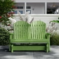 thumbnail image 2 of Wildridge Heritage Double Glider, Lime Green, Outdoor Weather Resistant Poly Patio Furniture, 2 of 4