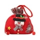 thumbnail image 1 of Xihbxyly Bolsa de Regalo de Nochebuena, Diseño de Tela Navideña, Material Reutilizable y Lavable, Decoración Festiva para Fiestas, Perfecta para Navidad o Inauguración de La Casa, 1 Juego de Bolsas d, 1 of 2