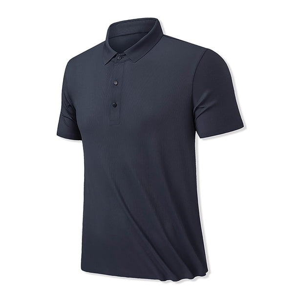 pstuiky camisetas para hombre, Camisa informal holgada de manga corta de color liso para hombre camisas casuales para hombre xxl