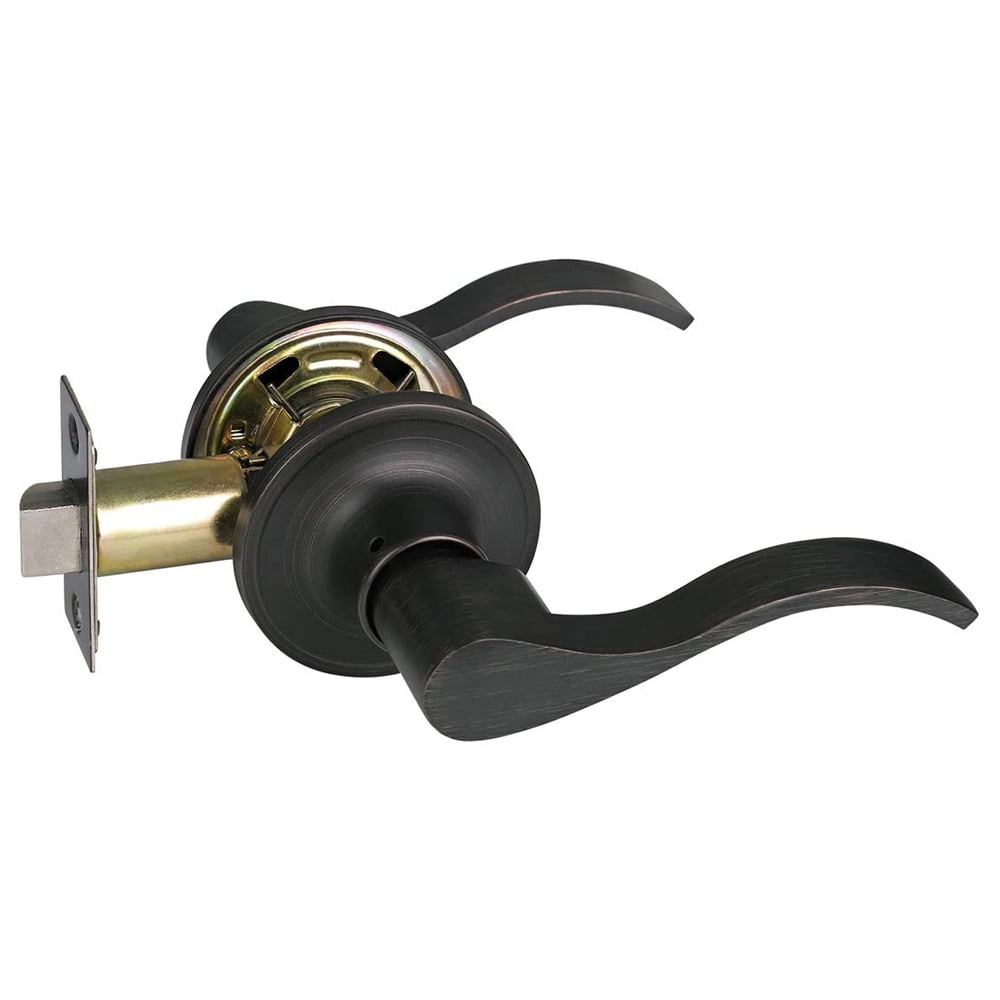 Passage Lever Door Handle [NonLocking Lever Set]Oil Rubbed Bronze
