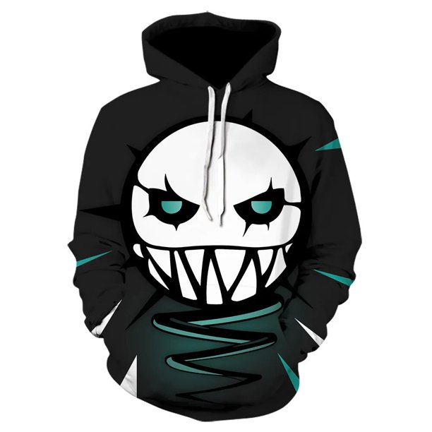 Sudadera con capucha con estampado 3D de pesadilla antes de Navidad para niños, sudaderas con capucha de Jack y Sally, abrigos de Terror para Niños, Jersey Punk de Halloween, novedad de 2023
