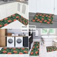 thumbnail image 5 of Pioneer Flower Floral Print Pattern Kitchen Rugs Sets Of 2, Anti Fatigue Non Slip Washable Floor Mats for Kitchen Sink Laundry, 17X30 Inch + 17X47 Inch, 5 of 6