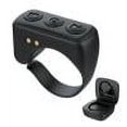 thumbnail image 1 of Selfie Page Turner Control remoto de anillo compatible con Bluetooth para teléfono (negro), 1 of 5