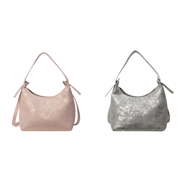 Hombro Las Mujeres PU Axila Elegante Bolso Correa Ajustable () Rosa