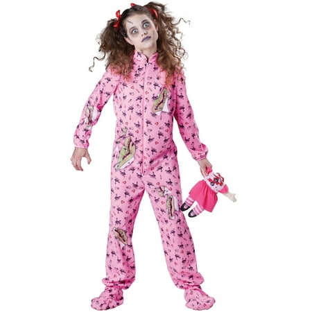 Zombie Print Girl Tween Costume