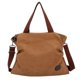 thumbnail image 1 of Bolso de lona para mujer, bolso de hombro, bolso cruzado informal multifuncional, grande, para la escuela, bolso de compras informal para uso diario, 1 of 4