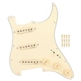 thumbnail image 2 of Hilitand SSS Loaded Pickguard, Fine Workmanship Comes With 12 Screws High Quality Material Loaded Pickguard, For Instrument Lovers Guitar DIY Bands, 2 of 8