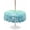 Green Blue, variant on Outdoor Tablecloth with Umbrella Hole for Patio/Picnic/Party/Camping, Teal Beige Ombre Coastal Waterproof Table Cloth Round Cover Washable, Nautical Beach Starfish Coral Summer (Dia 60")