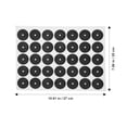 thumbnail image 2 of unbranded Etiquetas Adhesivas Negras Para De Pool Resistentes Para De Billar, 2 of 8