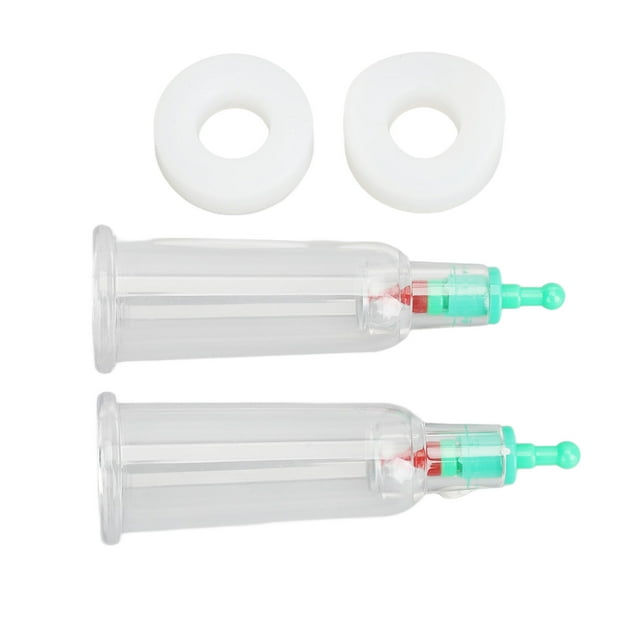 Finger Cupping Therapy Cups, Finger Cupping Silicone Rings 2pcs Improve Immunity for Salon