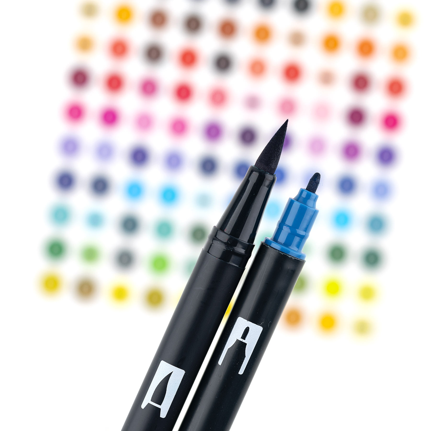 Dual Brush & Fine Pen Markers 10 Set, Muted Colors Tombow Dual Brush Pen  Art Markers Pro Art, Drawing, Coloring Set 