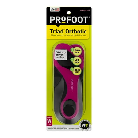 Profoot Triad Orthotic Womens 6-10, 1.0 CT