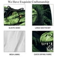 thumbnail image 4 of luoweisi Men's Beach Shorts Quick Dry Swim Trunks with Mesh Lining Crocodile L, 4 of 5