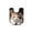 White, variant on Ohmyroo U Shaped Toilet Mat, 19.7 x 15.7 In Absorbent Diatom Mud Floor Rug With Cat Design