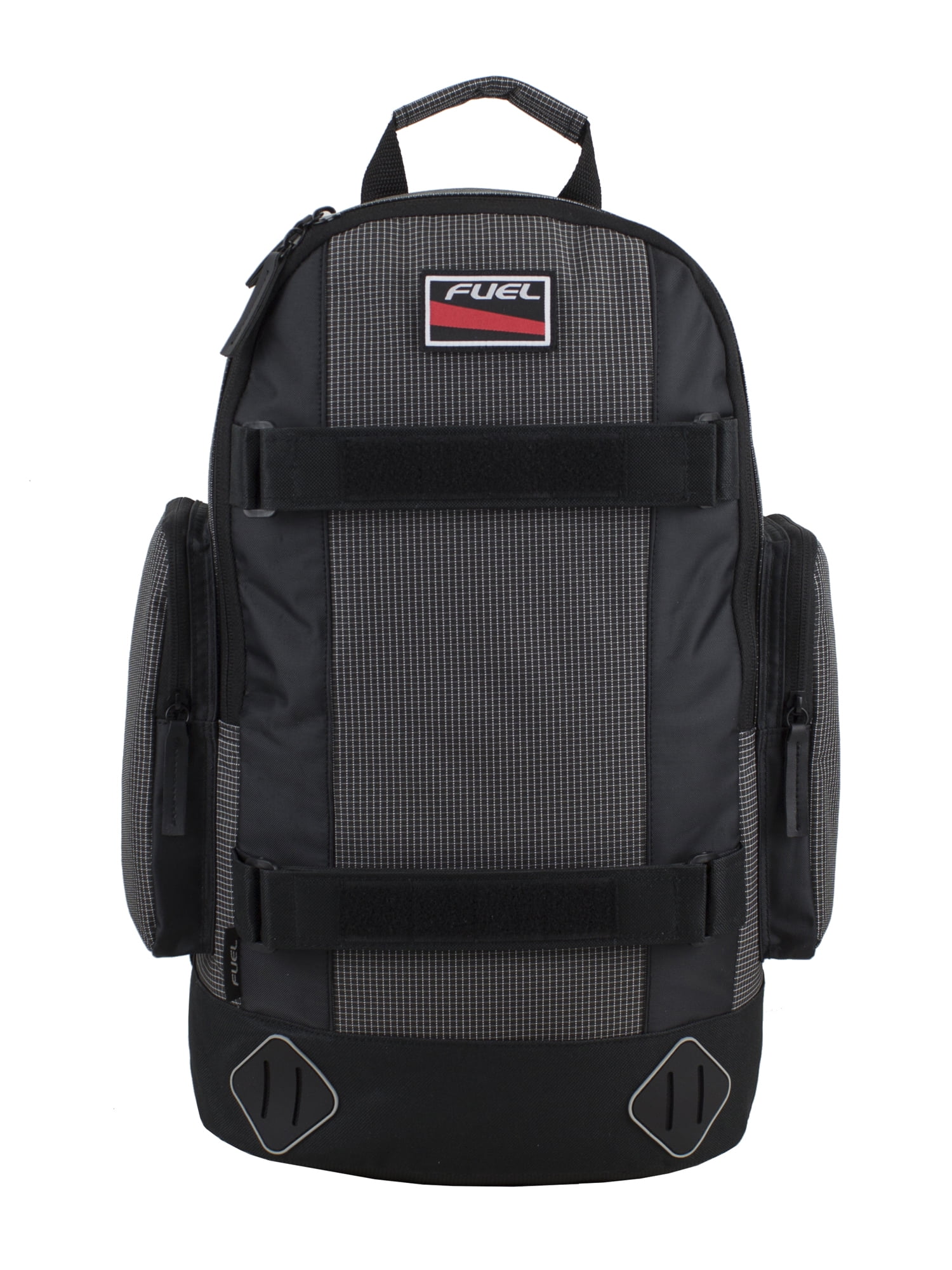 Fuel Unisex Pro Skater Backpack with Adjustable Dual Straps, Gray