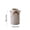 White, variant on Iron Flower Bucket Vase, Rustic Metal Pail for Dried Flowers, Fresh Bouquets, Centerpiece for Dining Table, Living Room, Kitchen Decor