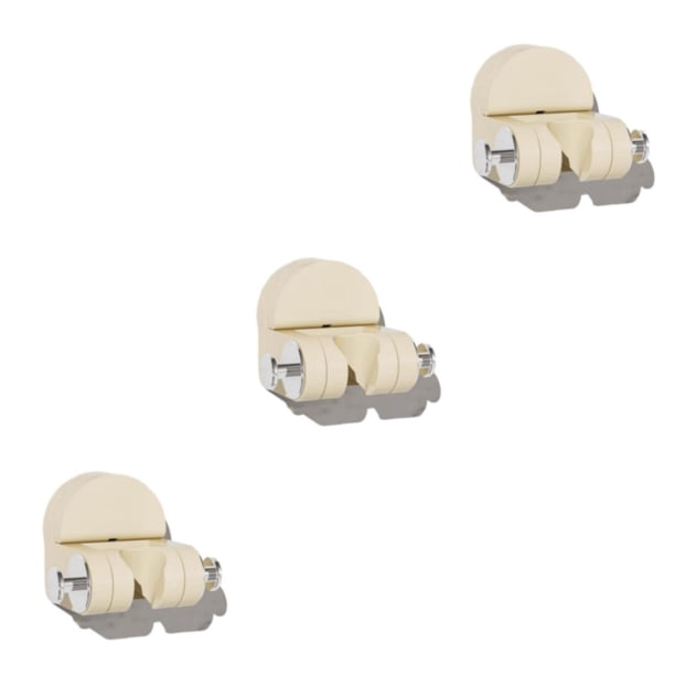 Billuyoard Rejilla de ducha reutilizable Ángulo de desmontaje sin costuras y altura ajustable Ventosa de vacío Estante de ducha blanco leche Type1 NO1