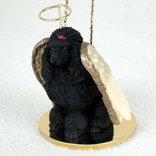 Conversation Concepts Poodle Angel Dog Ornament - Black