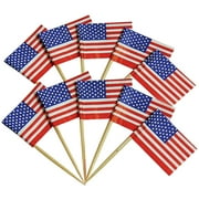 American Flag 4th of July Party 2" Appetizer Picks, 150 CT, Red White Blue