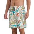 thumbnail image 2 of Goofa Wild Sea Life Printed Mens Swim Trunks Summer Quick Dry Short Beach Swimwear Bathing Suits-XX-Large, 2 of 9