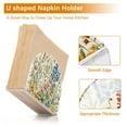 thumbnail image 5 of Yayeee Napkin Holder for Table Kitchen Paper Tissue Organization, Colorful Wildflowers, 5 of 8