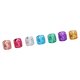 thumbnail image 2 of Fugacal Dreadlocks Bead, Colorful 100pcs Hair Braid Ring Portable resistente al desgaste para hombres y mujeres para fiesta de baile para reunión familiar Fugacal No se aplica, 2 of 6