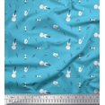 thumbnail image 1 of Soimoi Rayon Fabric Notes,Guitar & Saxophones Musical Instrument Printed Craft Fabric by The Yard 56 Inch Wide, 1 of 3