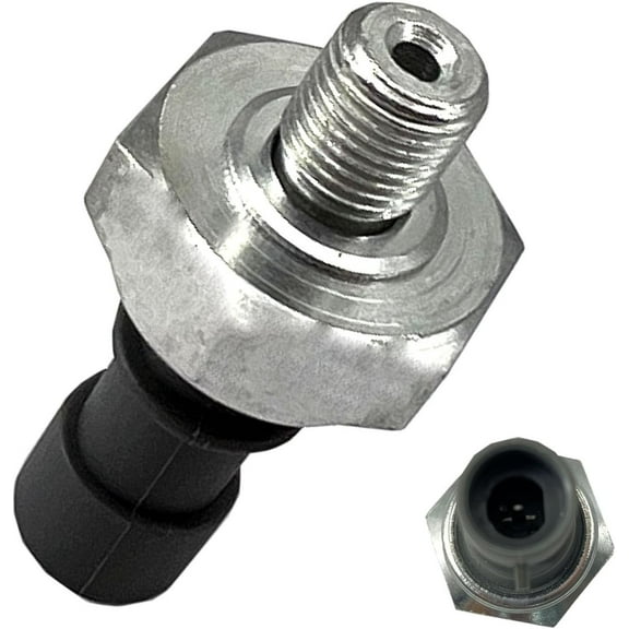 Sucwinco 55581588 Oil Pressure Sensor, Switch, Silver, MOSFET, Push Button, Normally Open, Manual Operation