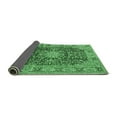 thumbnail image 2 of Ahgly Company Indoor Rectangle Medallion Emerald Green Traditional Area Rugs, 2' x 5', 2 of 4