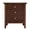 Cappuccino, variant on Hammond 3-Drawer Oak Nightstand (26"H x 18"W x 24"D)