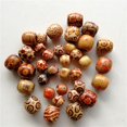 thumbnail image 5 of HLONK Lot de 100 Perles Rondes en Bois 12mm pour Fabrication de Bijoux, Artisanat, Charmes Intercalaires, 5 of 5