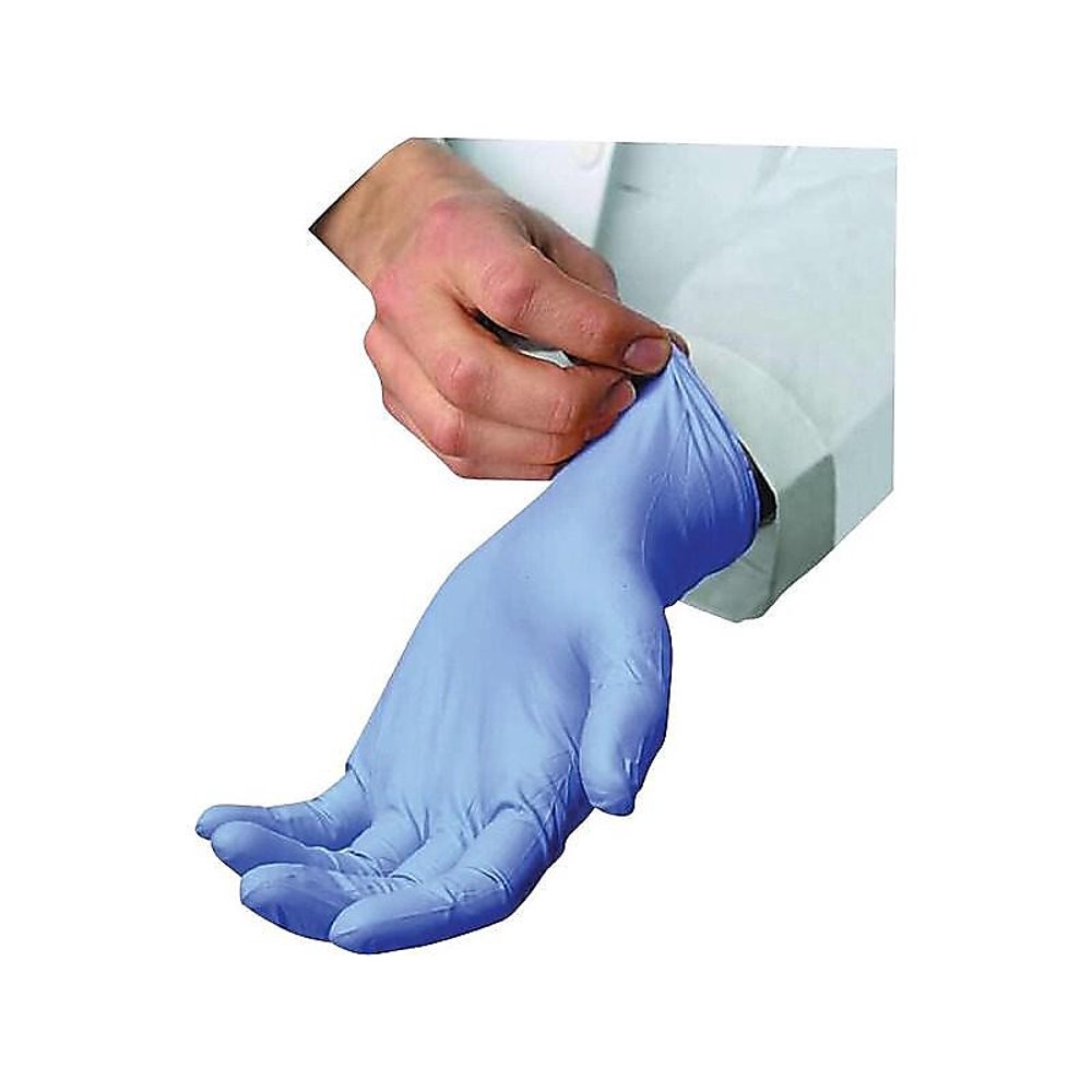 Tradex N5201LG Ambitex Large PowderFree Nitrile Gloves 100 / Box