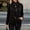 Black, variant on Women's Vertical Ribbed Knit Zip Up Jacket – Lapel Long Sleeve Slim Fit Casual Cardigan Coat with Side Pockets Gray,M