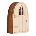 thumbnail image 1 of Wood Door Collectors Miniature Accessories 10Pcs 3.94X2.68In, 1 of 8