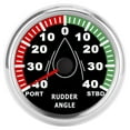 thumbnail image 2 of Oubit Stainless Steel Rudder Angle Gauge,85mm Boat Rudder Angle Rudder Angle Gauge Boat Accessory Smart Functionality, 2 of 9