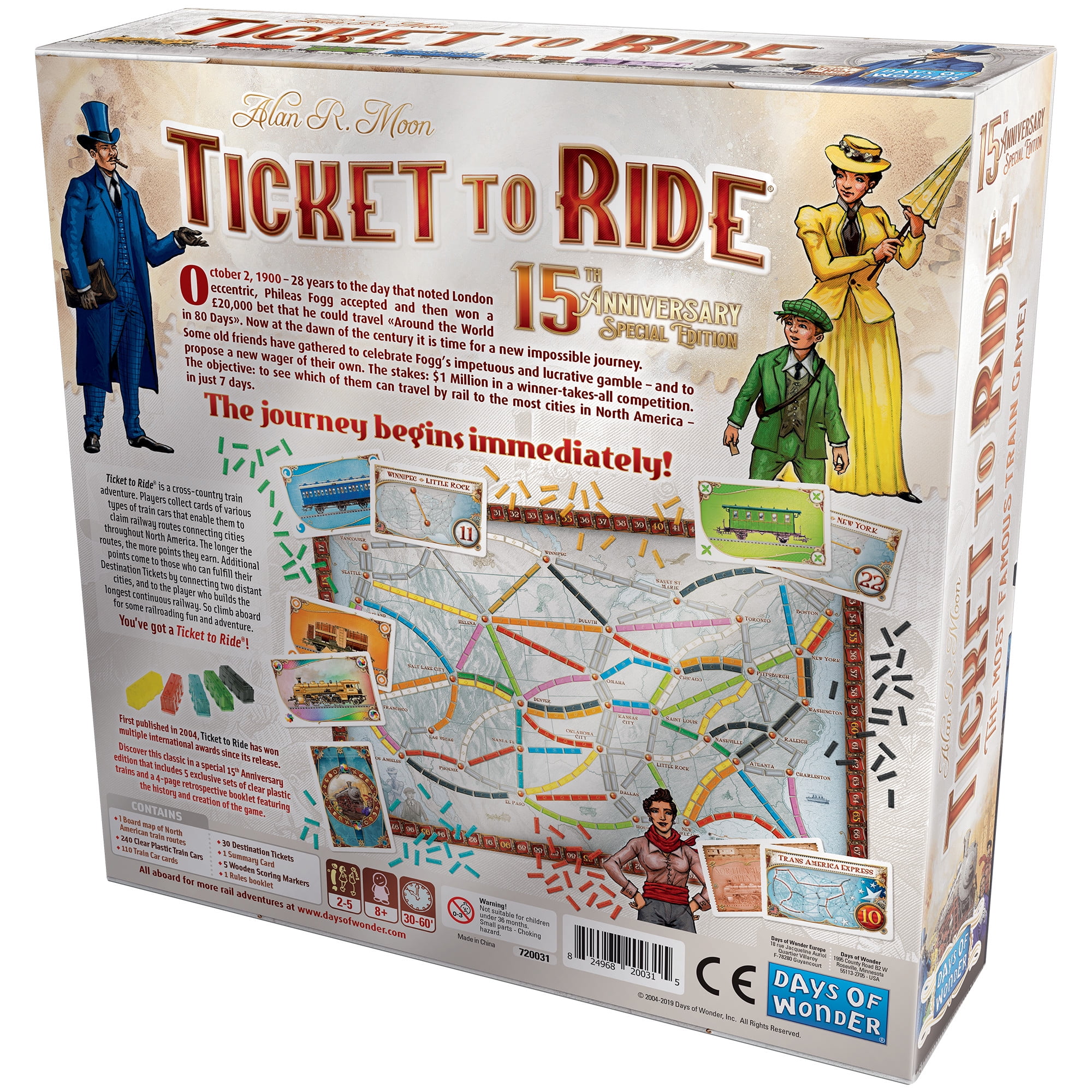 Ticket To Ride - Caixinha Boardgames